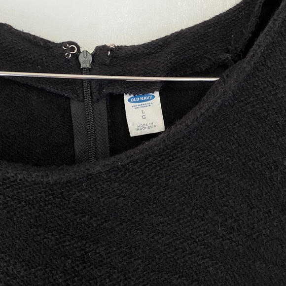 Old Navy Black Fit and Flare Dress - Picture 4 of 4